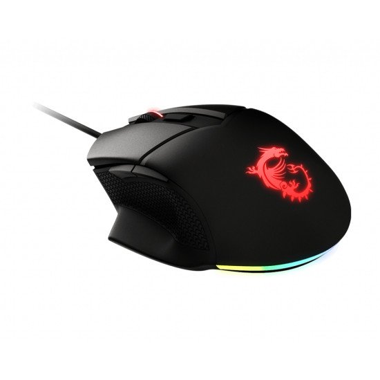 MSI Clutch GM20 Elite souris Jouer Droitier USB Type-A Optique 6400 DPI