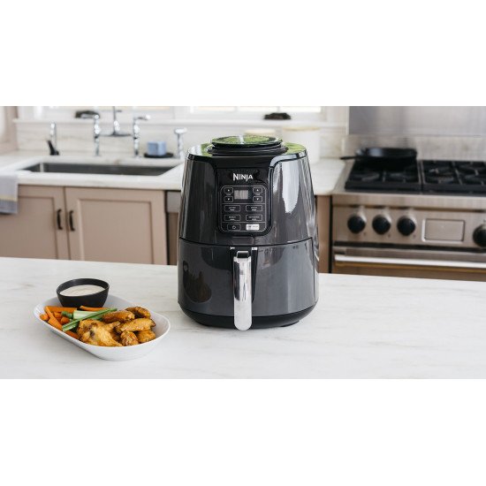 Ninja AF100 Unique 3,8 L Autonome 1550 W Friteuse d'air chaud Noir