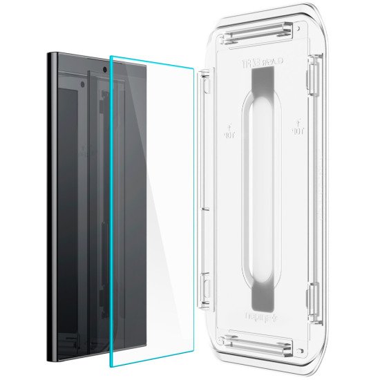 Spigen GLAS.tR EZ Fit HD Protection d'écran transparent Samsung 2 pièce(s)