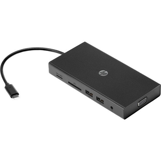 HP 1C1Y5AA Avec fil USB 3.2 Gen 1 (3.1 Gen 1) Type-C Noir