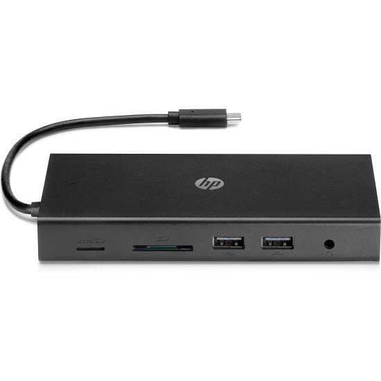 HP 1C1Y5AA Avec fil USB 3.2 Gen 1 (3.1 Gen 1) Type-C Noir