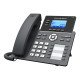 Grandstream Networks GRP2604 téléphone fixe Noir 3 lignes LCD