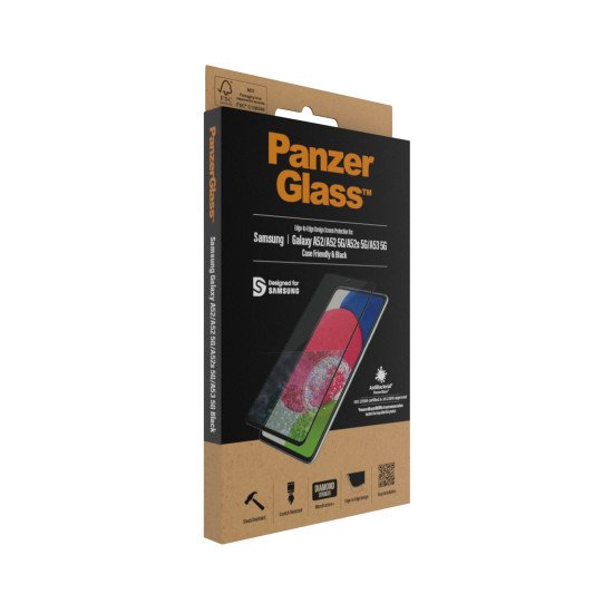 PanzerGlass 7253 écran et protection arrière de téléphones portables Protection d'écran transparent Samsung 1 pièce(s)