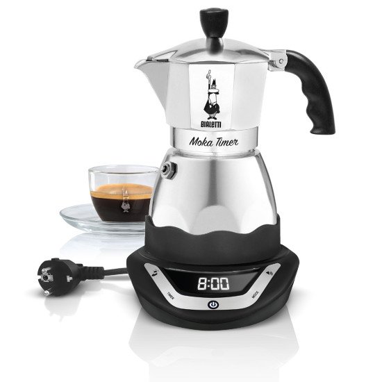 Bialetti Moka Timer Entièrement automatique Cafetière moka électrique