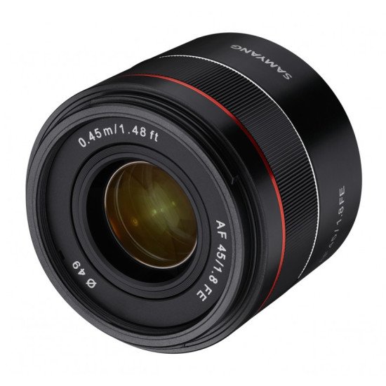 Samyang AF 45mm F1.8 FE MILC/SLR Objectif standard Noir