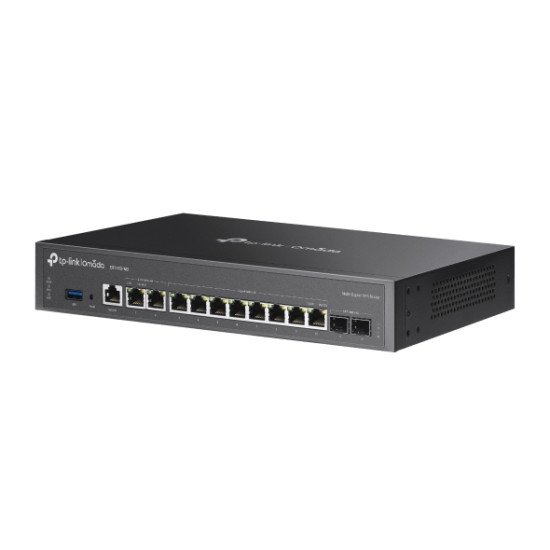 TP-Link Omada ER7412-M2 Routeur connecté 2.5 Gigabit Ethernet, Gigabit Ethernet Noir