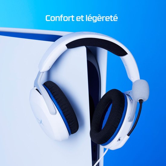 HyperX Casques gamer Cloud Stinger 2 Core PS blancs