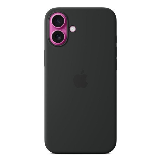 Apple Coque en silicone avec MagSafe pour iPhone 16 Plus - Noir