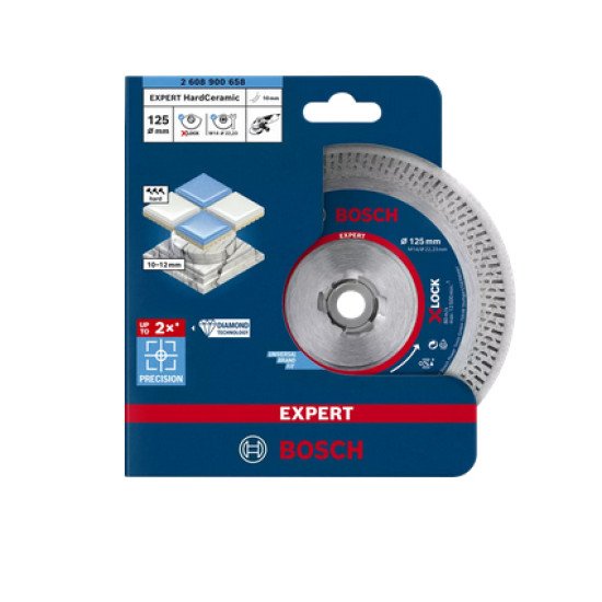 Bosch Expert HardCeramic X-LOCK lame de scie circulaire 12,5 cm 1 pièce(s)