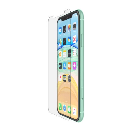 Belkin SCREENFORCE Protection d'écran transparent iPhone 11, iPhone XR