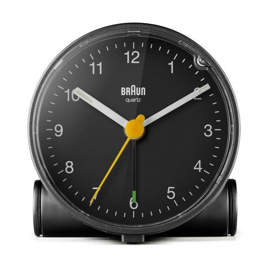 Braun BC01B Réveil à quartz Noir