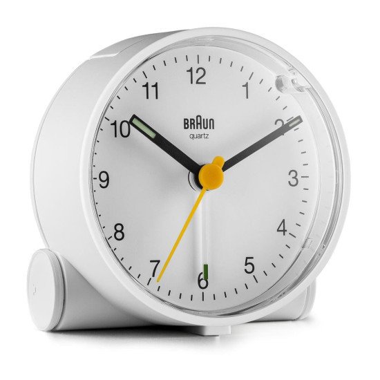 Braun BC01W Réveil à quartz Blanc