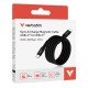 Verbatim 31863 câble USB USB 2.0 1,2 m USB C Noir