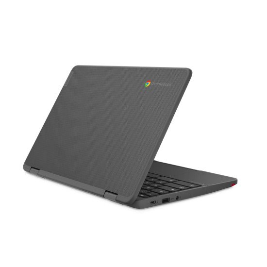 Lenovo 300e Yoga Chromebook 29,5 cm (11.6") Écran tactile HD MediaTek Kompanio 520 4 Go LPDDR4x-SDRAM 32 Go eMMC Wi-Fi 6 (802.11ax) ChromeOS Gris