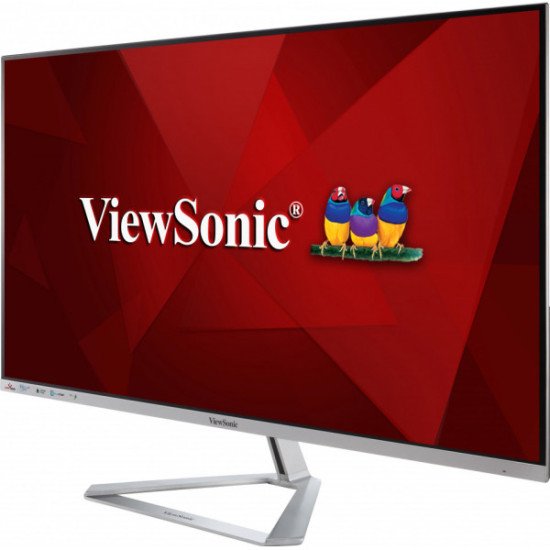 Viewsonic VX Series VX3276-MHD-3 écran plat de PC 81,3 cm (32") 1920 x 1080 pixels Full HD LED Argent