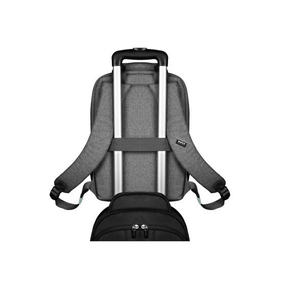 Port Designs YOSEMITE Eco sacoche d'ordinateurs portables 35,6 cm (14") Sac à dos Gris