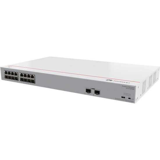 HUAWEI eKit S110 Series S110-16LP2SR Non-géré L2 Gigabit Ethernet (10/100/1000) Connexion Ethernet POE 1U Gris