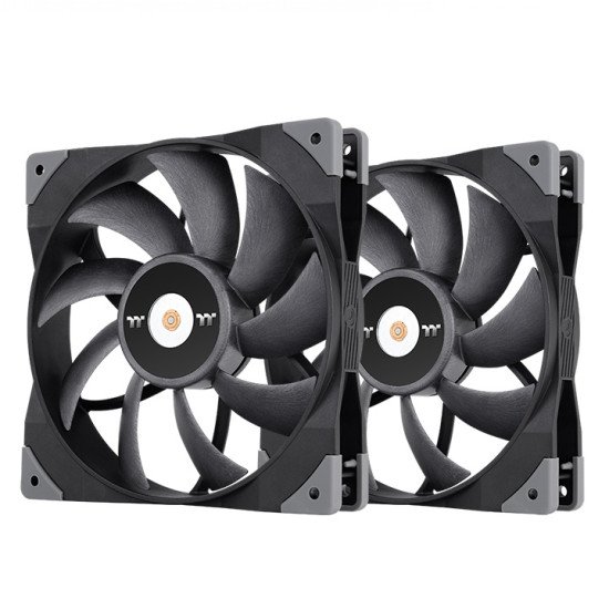 Thermaltake TOUGHFAN 14 Boitier PC Ventilateur 14 cm Noir 2 pièce(s)