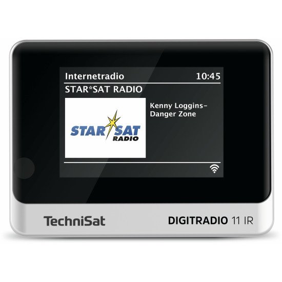 TechniSat DIGITRADIO 11 IR Portable Numérique Noir, Argent