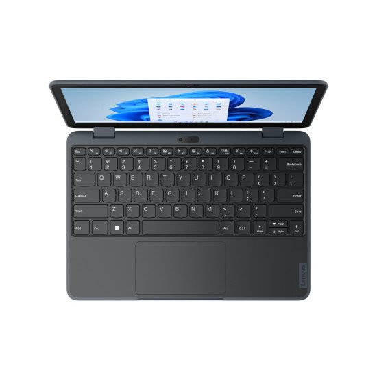 Lenovo 300w Yoga Gen 4 Intel® N N100 Hybride (2-en-1) 29,5 cm (11.6") Écran tactile HD 4 Go LPDDR5-SDRAM 128 Go SSD Wi-Fi 6 (802.11ax) Windows 11 Pro Academic Gris