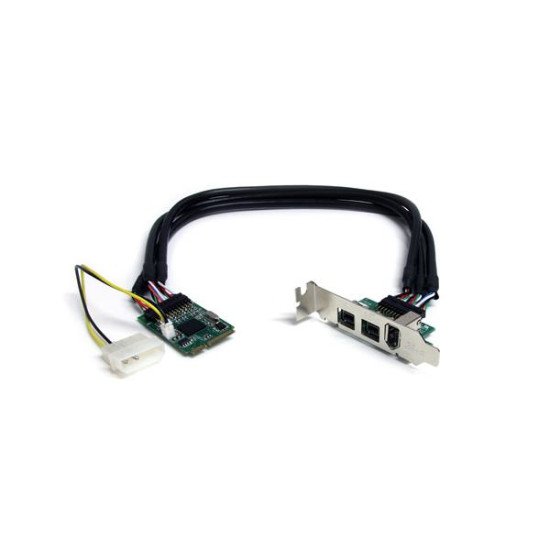 StarTech.com Carte FireWire Mini PCI Express 1394 2b 1a 3 ports