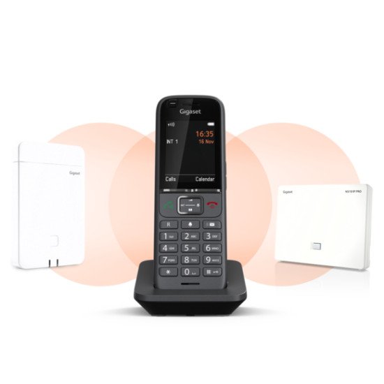 Gigaset S700H PRO Téléphone DECT Identification de l'appelant Anthracite