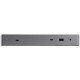 StarTech.com TB3CDK2DHUE station d'accueil Avec fil Thunderbolt 3 Noir, Gris