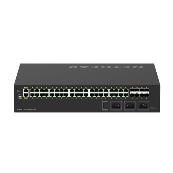 NETGEAR M4250-40G8XF-PoE++ Géré Gigabit Ethernet (10/100/1000) Connexion Ethernet, supportant l'alimentation via ce port (PoE) 2U Noir