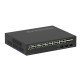 NETGEAR M4250-40G8XF-PoE++ Géré Gigabit Ethernet (10/100/1000) Connexion Ethernet, supportant l'alimentation via ce port (PoE) 2U Noir