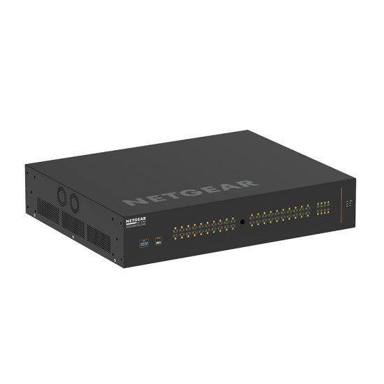 NETGEAR M4250-40G8XF-PoE++ Géré Gigabit Ethernet (10/100/1000) Connexion Ethernet, supportant l'alimentation via ce port (PoE) 2U Noir