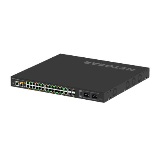 Netgear GSM4230UP Géré Gigabit Ethernet (PoE) 1U Noir