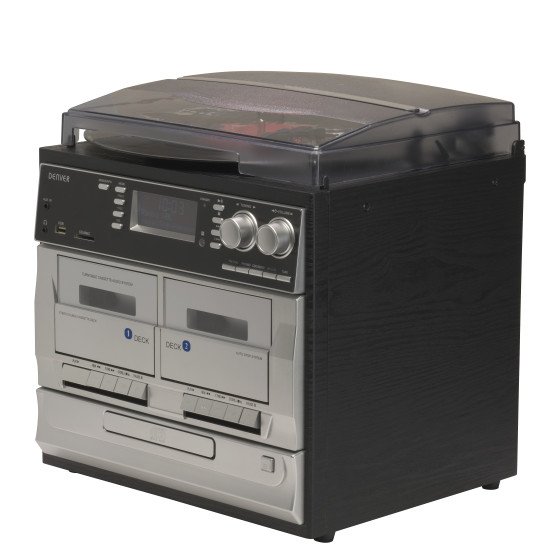 Denver MRD-166 Lecteur de CD Lecteur CD personnel Noir, Gris