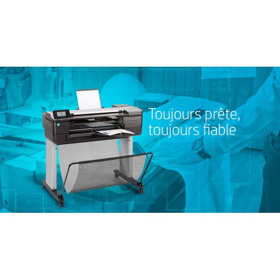 HP Designjet T830 24 imprimante grand format Wifi Jet d'encre Couleur 2400 x 1200 DPI 610 x 1897 mm Ethernet/LAN