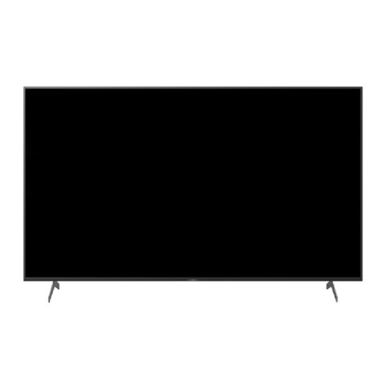 Sony FW-75BZ40H Écran plat de signalisation numérique 190,5 cm (75") LCD Wifi 850 cd/m² 4K Ultra HD Noir Android 9.0 24/7