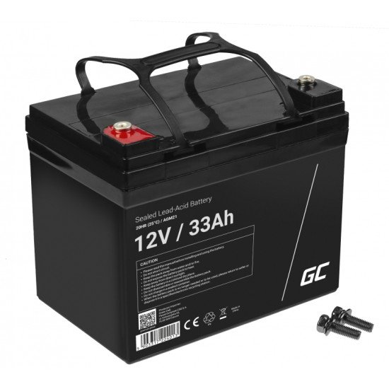 Green Cell AGM21 Batterie de l'onduleur Sealed Lead Acid (VRLA) 12 V 33 Ah