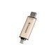 Transcend JetFlash 930C lecteur USB flash 512 Go USB Type-A / USB Type-C 3.2 Gen 1 (3.1 Gen 1) Or