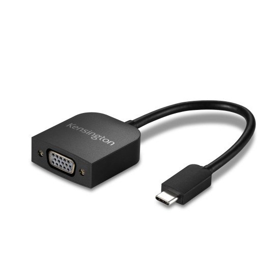 Kensington CV2000V VGA (D-Sub) USB Type-C Noir