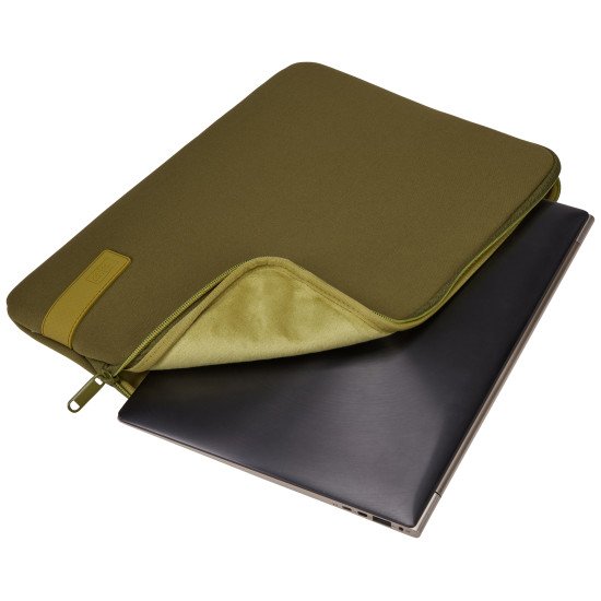 Case Logic Reflect REFPC-114 Capulet Olive/Green Olive sacoche d'ordinateurs portables 35,6 cm (14") Housse Vert, Olive