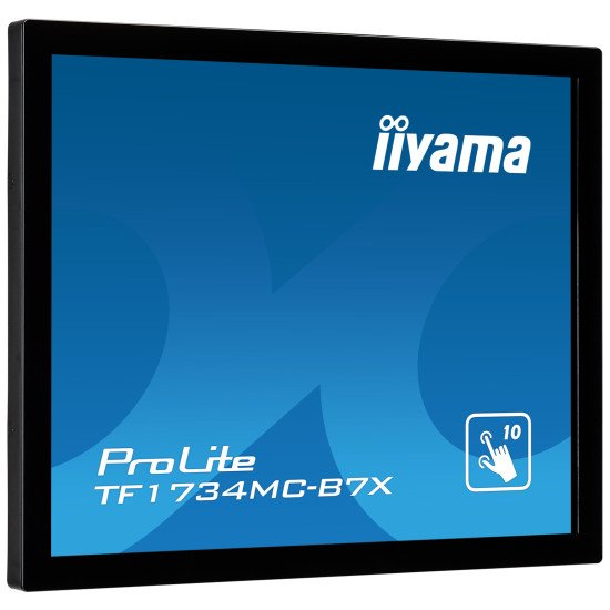 iiyama ProLite TF1734MC-B7X moniteur à écran tactile 17" 1280 x 1024 pixels Plusieurs pressions Noir