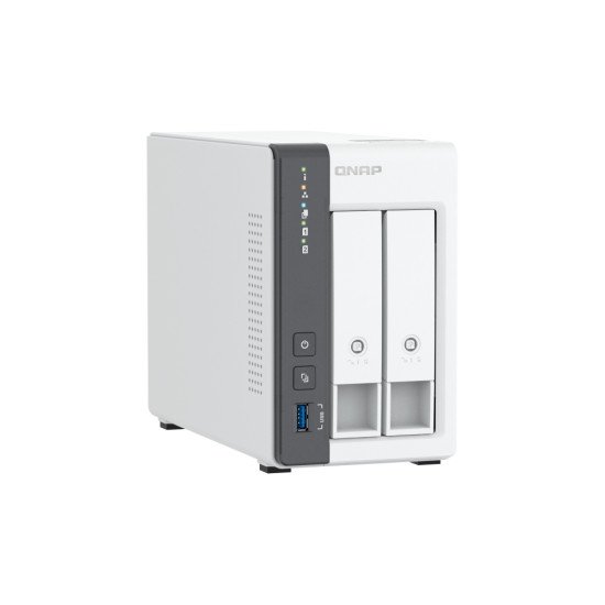 QNAP TS-216G serveur de stockage NAS Tower Cortex-A Cortex-A55 4 Go HDD Blanc