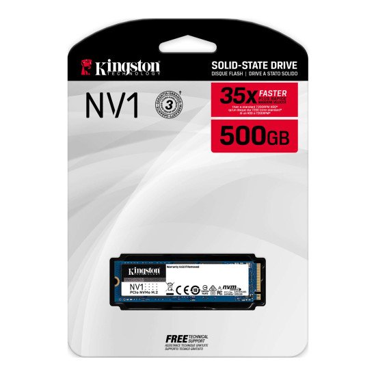 Kingston Technology NV1 M.2 500 Go PCI Express 3.0 NVMe