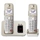 Panasonic KX-TGE262GN téléphone Téléphone DECT Identification de l'appelant Champagne