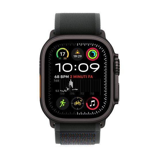 Apple Watch Ultra 2 OLED 49 mm Numérique 410 x 502 pixels Écran tactile 4G Noir GPS (satellite)