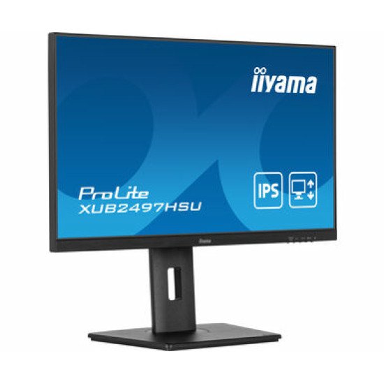 iiyama ProLite XUB2497HSU-B1 écran PC 61 cm (24") 1920 x 1080 pixels Full HD LED Noir