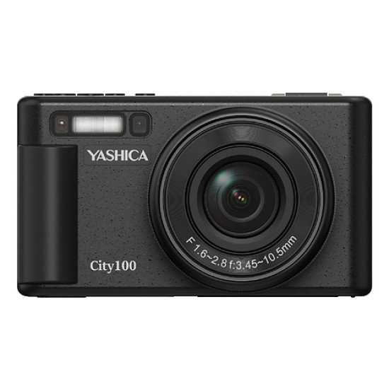 Yashica City 100 Appareil-photo compact 72 MP CMOS Noir