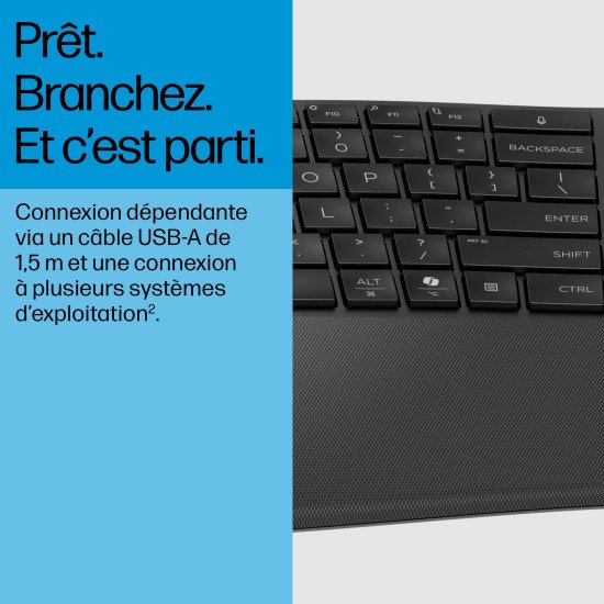 HP 485 Comfort Wired Keyboard