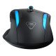 Turtle Beach Kone II Air - Souris gaming RGB ergonomique sans fil, batterie 350 h, capteur optique 26 000 DPI, interrupteurs optiques 100 M de clics, 21 entrées personnalisables, molette 4D Free-Spin - Noir cendre