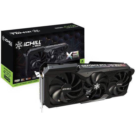 Inno3D iChill GEFORCE RTX 4070 Ti SUPER X3 NVIDIA 16 Go GDDR6X