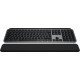 Logitech MX Keys S Combo for Mac clavier Souris incluse maison/bureau RF sans fil + Bluetooth AZERTY Français Aluminium, Noir