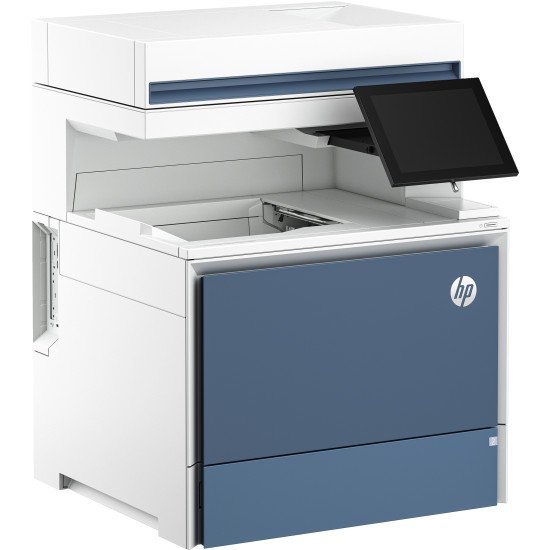 HP Color LaserJet Enterprise Imprimante multifonction 6800dn, Impression, copie, numérisation, télécopie (en option), Chargeur automatique de documents; Bacs haute capacité en option; Écran tactile; Cartouche TerraJet